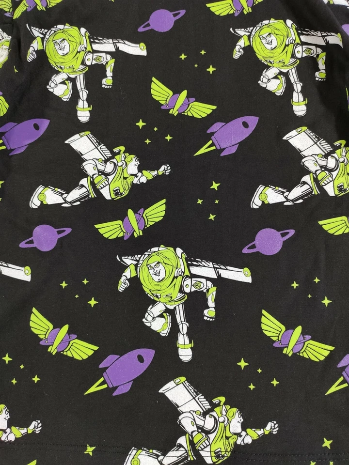 Camiseta Toy Story Niños Pequeña 5-6 Buzz Lightyear Nave Espacial Galaxia Gráfica Camiseta Foto 2 de 4