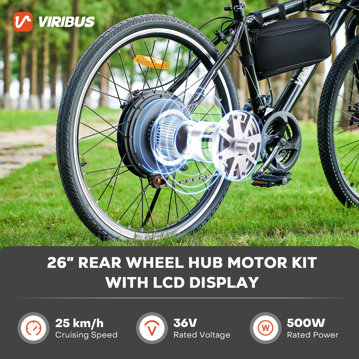 Electric Bicycle Conversion Kit 26