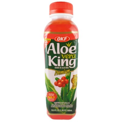Aloe Vera King Getränk Moosbeere 500ml inkl. 0,25  Einwegpfand 