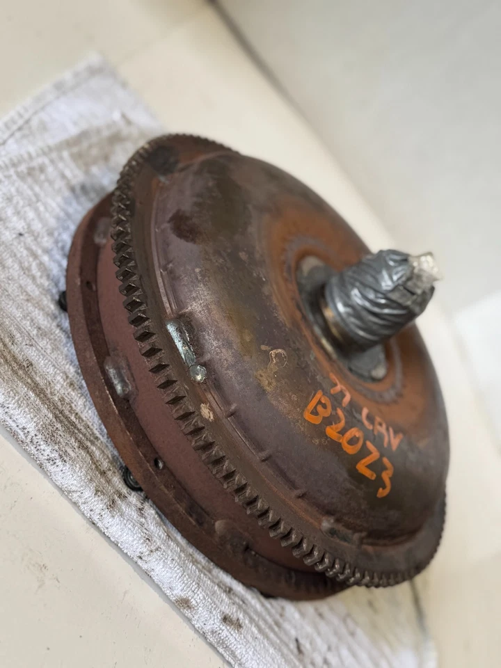 1999 HONDA CRV B20Z3 TORQUE CONVERTER ASSEMBLY W/ BOLTS USED OEM - Image 3 of 4