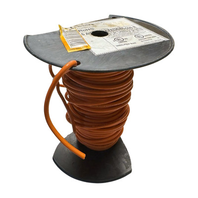 CME E102470 Orange Machine Tool Wire 10 AWG Approx 130' Long, 3 lbs 11oz