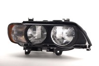 Scheinwerfer Passend FüR BMW X5 E53 05/2000-09/2003 H7 HB3 Rechts Beifahrerseite