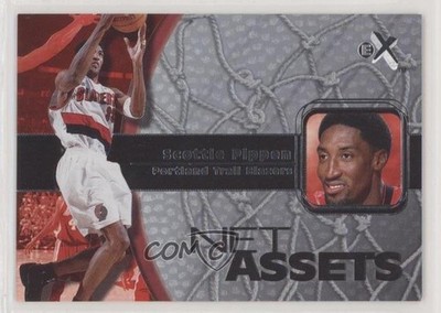 2000-01 EX Net Assets Scottie Pippen #6NA HOF g2x