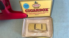 VINTAGE 1967 YELLOW AURORA CIGAR BOX THUNDERBIRD #6110 1/64 MADE IN USA IN BOX