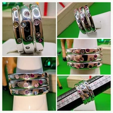 Bomb Party Size 10 Rhodium Mental Health 2024 Set New Without Tags