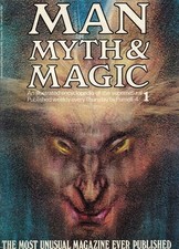 1970 Man Myth & Magic #1 Illustrated Encyclopedia of the Supernatural Magazine