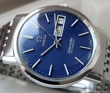 OMEGA SEAMASTER AUTOMATIC CAL1022 DAY&DATE BLUE DIAL MEN'S WATCH 6