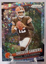 2025 Panini Prizm Shedeur Sanders No Huddle Prizm RC #302 Cleveland Browns MINT