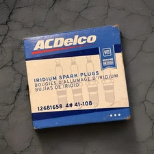 NEW GENUINE GM ACDelco Iridium Spark Plugs 41-108 Set Of 4