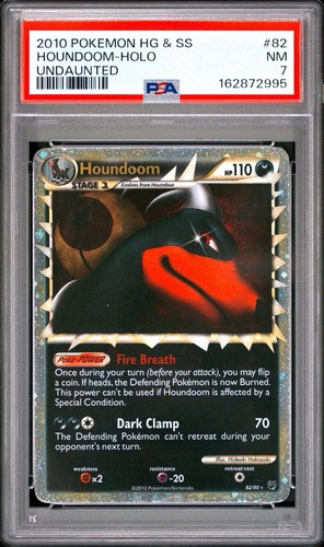 Houndoom graded PSA 7 for sale on eBay