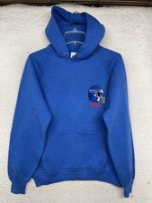 Vintage New York Giants Hoodie Sweatshirt Mens Large NFL Football 90s Fruit USA