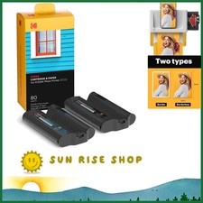 Kodak Dock Photo Printer Cartridge Refill  Photo Paper 80 Pack - Long Lasting