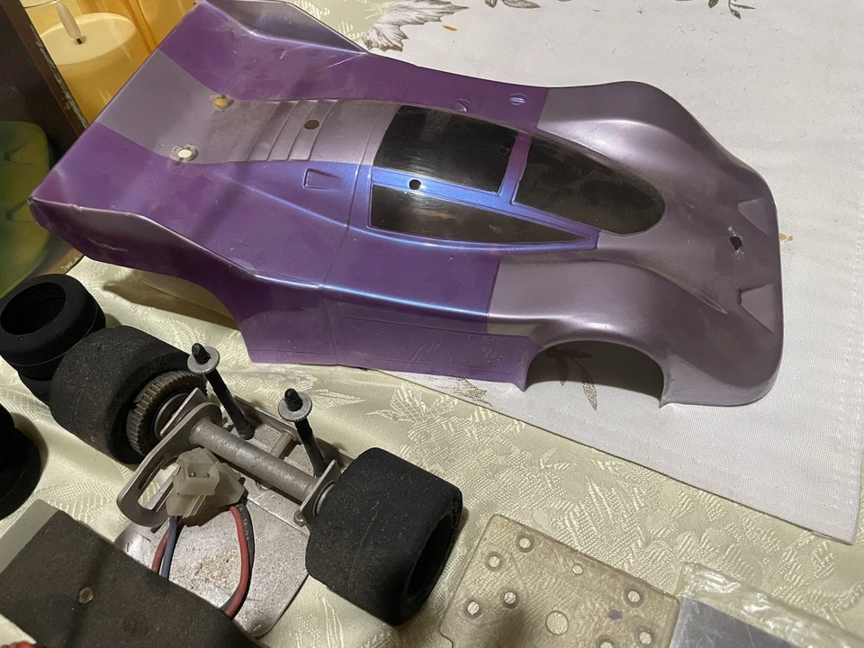 SG Racing Car Gemini SLX 1:12 Electric On road Pan Car 1982 NEW BOXED - Image 4 of 4