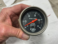 Autometer Sport-comp Fuel Pressure Gauge 0-15 2 58
