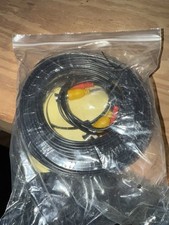  Black 100ft Extension Power/Video Cable for Swann HD Security CCTV Systems Kit