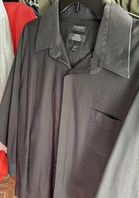 Covington XL  Long Sleeve Dark Grey Button Up Shirt 