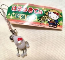 Hello Kitty Phone Charm Strap GOTOCHI Kitty Rice Local Japan
