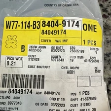 Genuine GM Black Windshield Multifunction Sensor Mount Bracket Cover 84049174