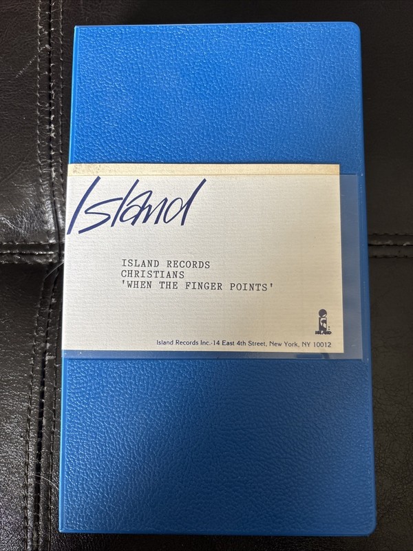 Christians When The Finger Points Island Promo VHS 1987