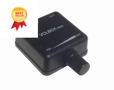 Volbox Mini inline volume control in-line headphone audio adjuster Black