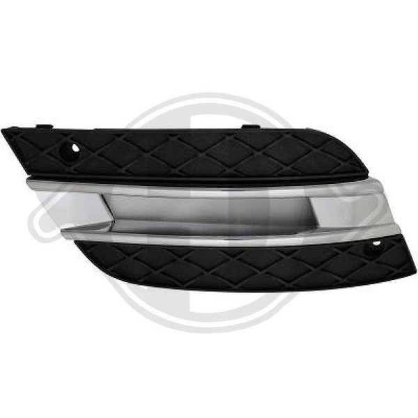 1X LüFtungsgitter StoßFäNger Diederichs 1691148 FüR Mercedes Benz Vorne Rechts-image