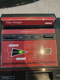 Sega Master System Black, Games Bundle, Tested And Working