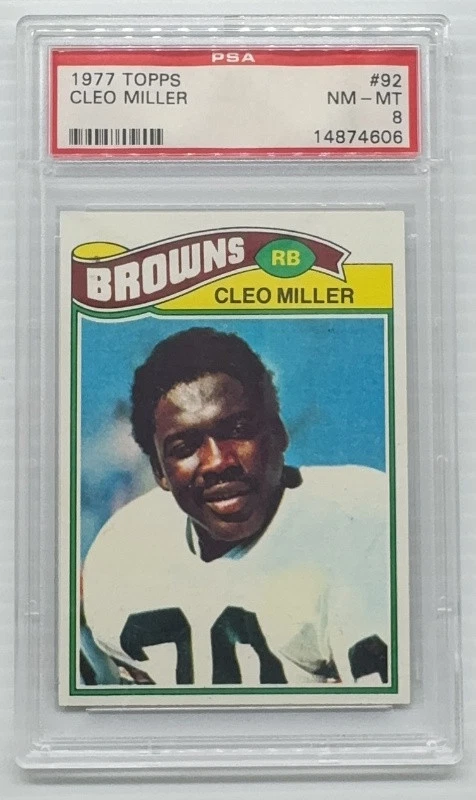 Cleo Miller trading card