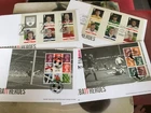 GB STAMPS PRESTIGE BOOKLETS FIRST DAY COVER SET 2013 FOOTBALL LEGENDS