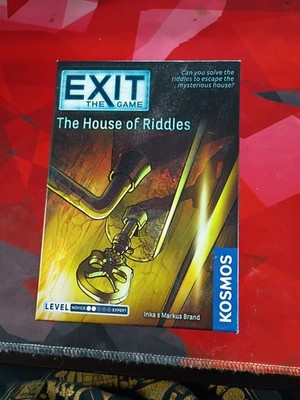 EXIT: The Game The House of Riddles (2021 Kosmos Games)  Sealed