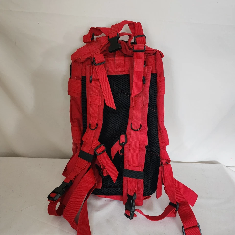 Mochila Rothco vermelha mochila tática robusta 12" x 17" - Imagem 4 de 4