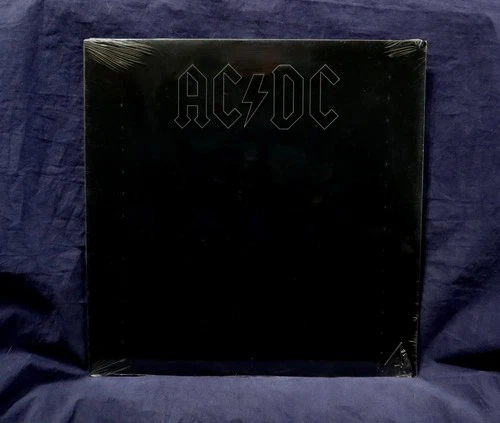 AC/DC~VERY RARE SEALED LP~BACK IN BLACK~1980 USA PRESS~NO CUTOUTS~OUT OF PRINT