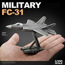 PLA 1/150 FC-31 Fighter Diecast Finished Product Modell--
