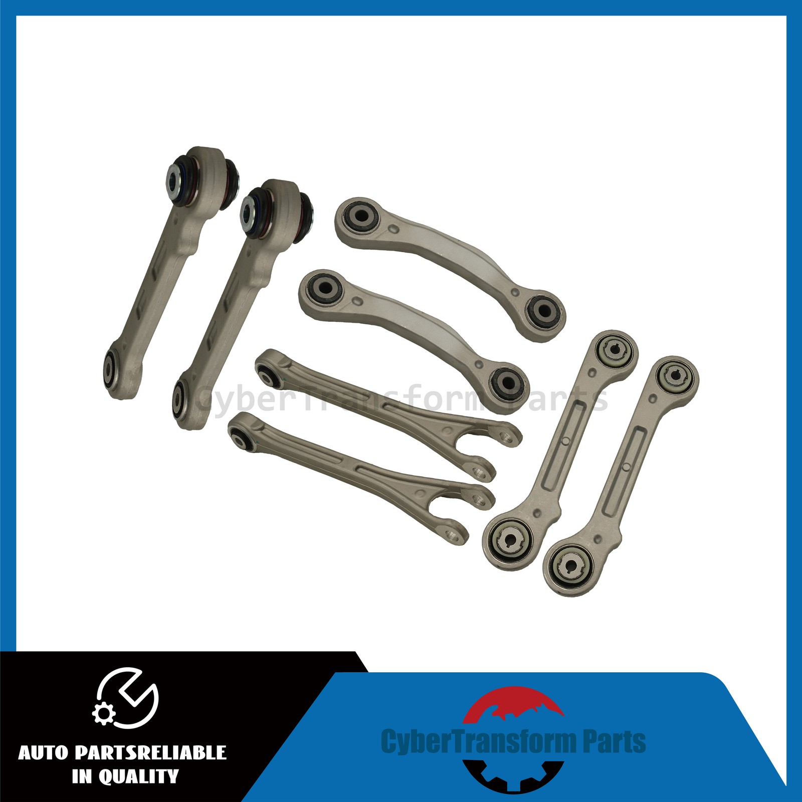 8PCS For 2017+ Maserati Levante Rear Suspension Control Arm Kit US