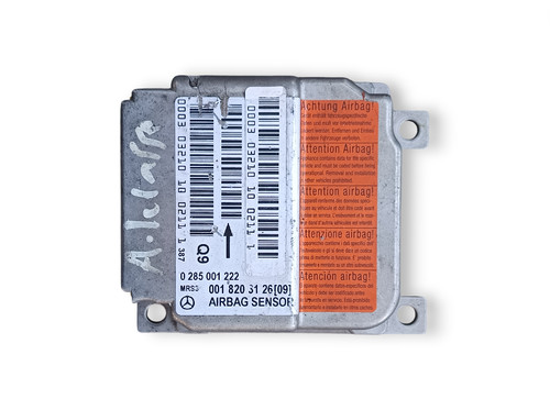 Mercedes Benz W168 Airbag-Steuergerät SRS 0018203126 / 0285001222 Airbag Sensor