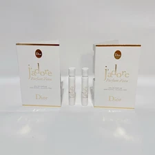 2x Dior J'Adore Parfum D'Eau Eau de Parfum Alcohol-Free Sample Spray .04oz 1.2ml