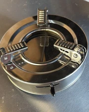 Portable Alcohol Stove – Gold/Silver Metal Camping Spirit Burner