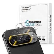 Orzero 3 Pack Camera Lens Protector Compatible Google Pixel 9 Pro 6.3" Tempered