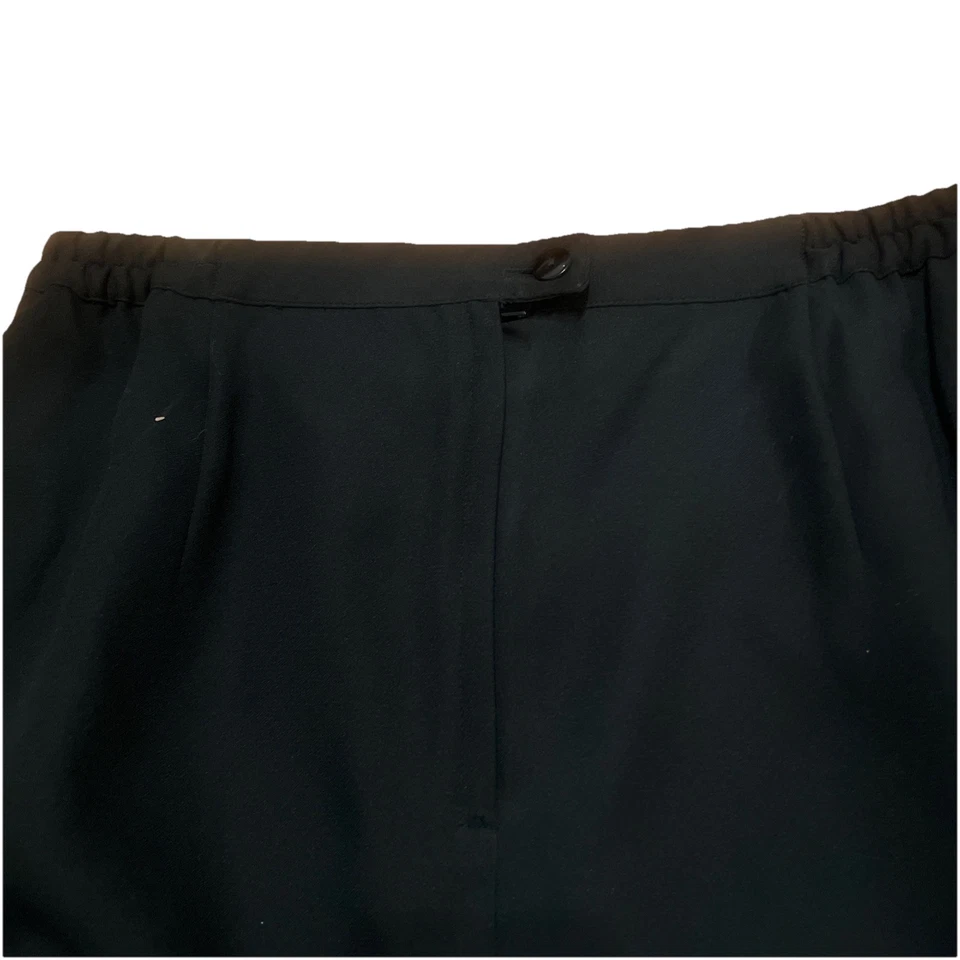 Conjunto blazer y falda con cuentas para mujer St. Anthony noche negro real talla 14 Foto 4 de 4