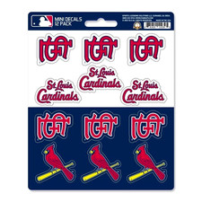St. Louis Cardinals MLB Vinyl Die-Cut Sticker Set / Decal Sheet Fanmats