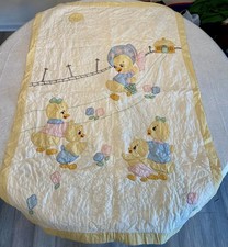 Dottie Duck Crib 48  x32  Quilt Blanket 1930-1950 Cover Baby Child Girl Boy