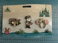 Disney Minnie Mouse The Main Attraction, 11/12, November Jungle Cruise pin set