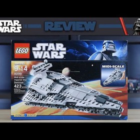 LEGO Star Wars MIDI-Scale Imperial Star Destroyer 8099 Sealed Damaged Box