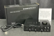 Native Instruments Komplete Audio 6 MK2 6 Audio Interface W/Box + Manual