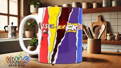 Lustige Tasse ''Arse Lecker'' - unhöfliches Neuheit Geschenk für Sie oder Ihn - Erwachsenenwitz S-Weihnachtsmann