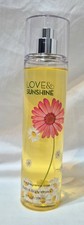 Bath  Body Works Love  Sunshine Fine Fragrance Mist 8 oz 236 ml New