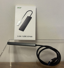 Acer 5-in-1 USB 3.0 Hub Port Adapter - New in Box