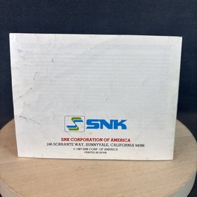 Nintendo NES - Ikari Warriors - Game, Manual, & Case - Tested