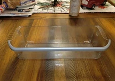 Electrolux 241505301 241505300 Refrigerator Door Bin Silver Trim