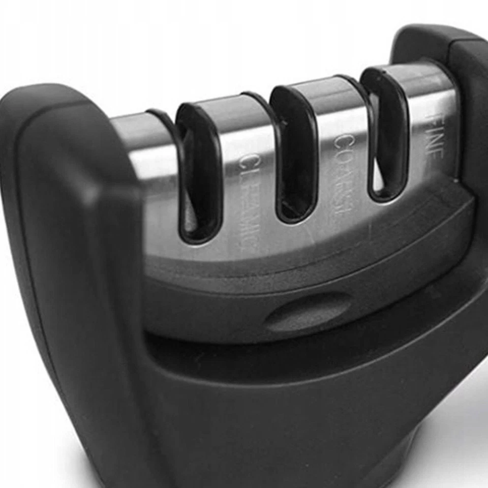 Messerschärfer 3-Stufen Diamant Messerschleifer für Stahlklingen Keramikklingen - Bild 2 von 4