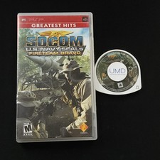 SOCOM: U.S. Navy SEALs Fireteam Bravo 2 (Sony PSP) Case and Game
